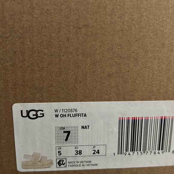 UGG Oh Fluffita Slipper NWT - Picture 9 of 9